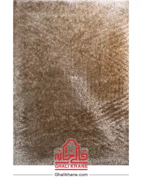 فرش شگی سه بعدی رنگ نسکافه ای