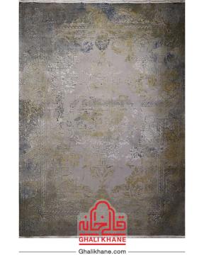 فرش ویستان لاوین 1200 شانه کد 2031 فیلی طلایی