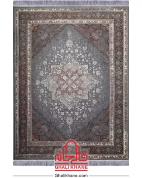 فرش تهران 1200 شانه طرح هریس طوسی مسی