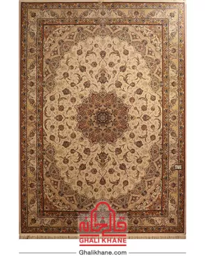 فرش ستاره کویر یزد کلکسیون عالی قاپو 1000 شانه کد HA-050-3002