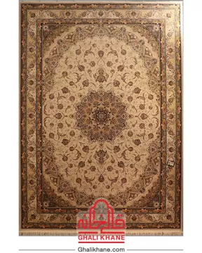 فرش ستاره کویر یزد کلکسیون عالی قاپو 1000 شانه کد HA-050-3022