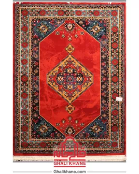 فرش ستاره کویر یزد کلکسیون شاهسون 320 شانه کد SH-B005-9043