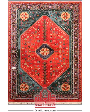 فرش ستاره کویر یزد کلکسیون شاهسون 320 شانه کد SH-B008-9046