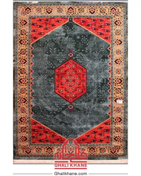 فرش ستاره کویر یزد کلکسیون شاهسون 320 شانه کد SH-B057-9033