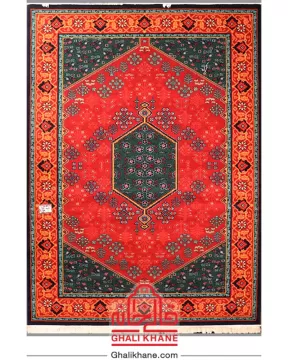 فرش ستاره کویر یزد کلکسیون شاهسون 320 شانه کد SH-B057-9055