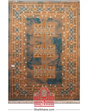 فرش ستاره کویر یزد کلکسیون شاهسون 320 شانه کد SH-B101-9013