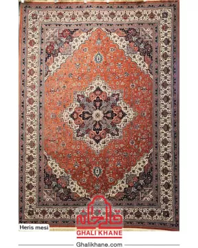 فرش تهران کلکسیون آوانگارد 1200 شانه طرح هریس مسی