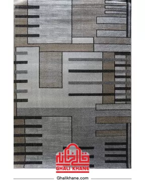 گلیم فرش سهند کلکسیون سیمین  زمینه کرم کد O33