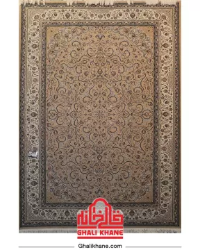 فرش ستاره کویر یزد کلکسیون عالی قاپو 1000 شانه کد HA-052-3010