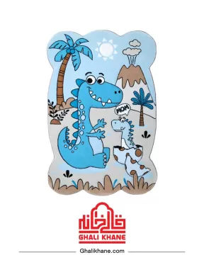 فرش فانتزی کودک زرباف طرح دینو