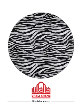 فرش مدرن زرباف طرح زبرا