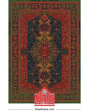 فرش نقش کهن کلکسیون هرمس کد 6004