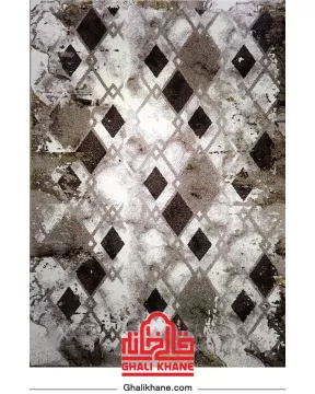 گلیم فرش ماشینی ساوین کد 2232 کرم