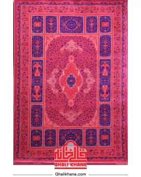 فرش هیوا کلکسیون هرمز 700 شانه طرح کتیبه کد 6634
