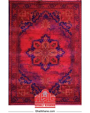 فرش هیوا کلکسیون هرمز 700 شانه طرح هریس  کد 6601