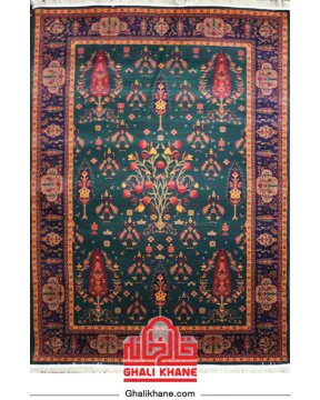 فرش هیوا کلکسیون سبز  700 شانه کد 1524