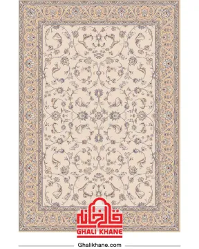 فرش نقش کهن کلکسیون نائین کد 824