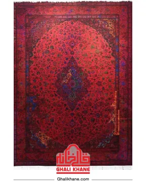 فرش مهرآور کلکسیون لاکی 700 شانه طرح کاشان روناسی