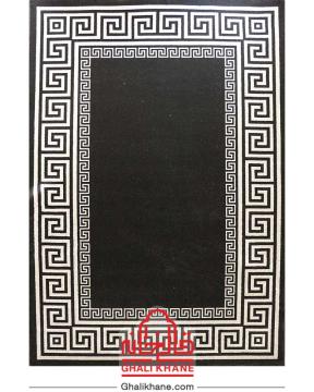 گلیم فرش ماشینی ساوین کد 4093 طرح ورساچه