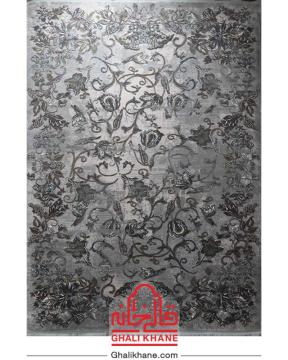 فرش زمرد مشهد 410 شانه کد 5116 طوسی