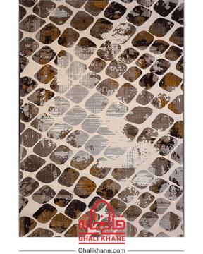 گلیم فرش ماشینی ساوین طرح گندم