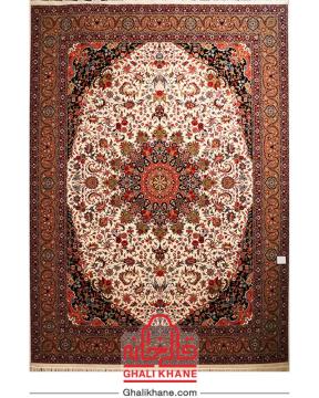 فرش ستاره کویر یزد کلکسیون شاهکار نوین 700 شانه کد N82A-2501