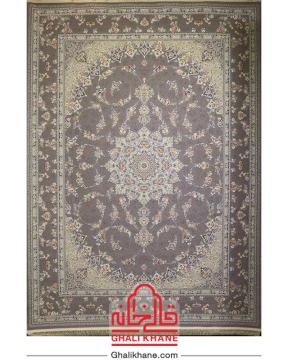 فرش تهران 1200 شانه طرح نارگل نقره ای