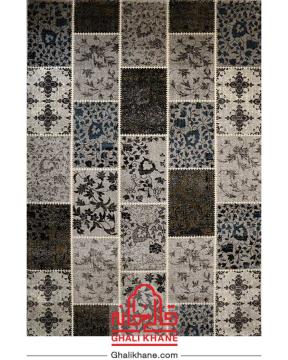 گلیم فرش ماشینی ساوین کد 4121