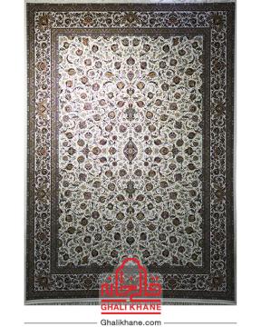 فرش زمرد مشهد 1500 شانه کد 45000 طرح افشان