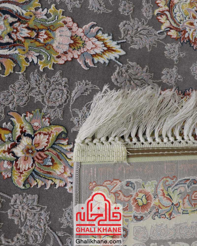 فرش ماشینی تهران 1200 شانه طرح افشان گل سرخ فیلی