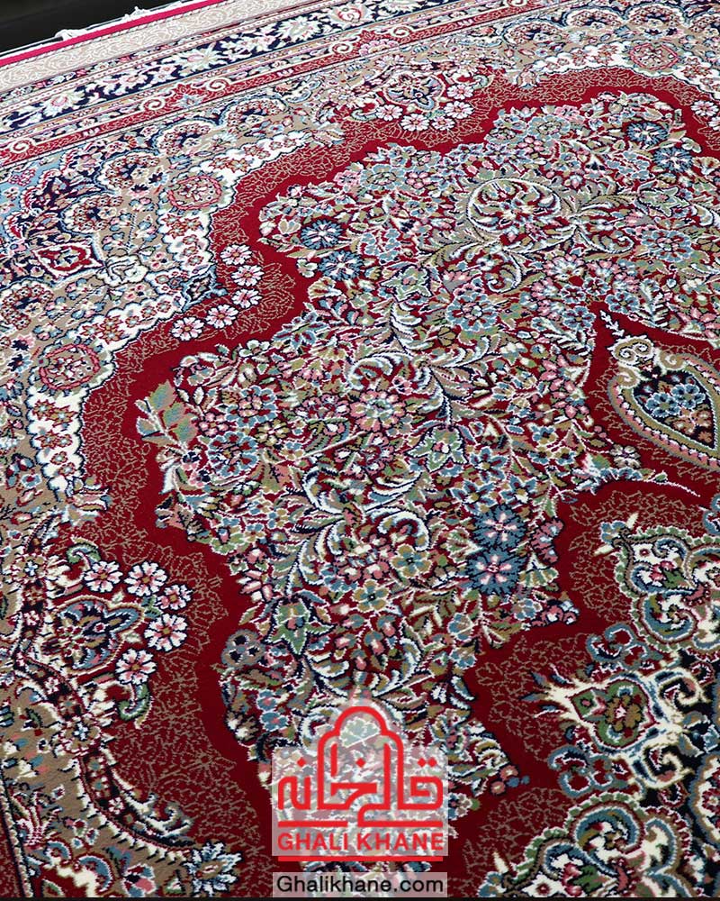 فرش زمرد مشهد 500 شانه کد 18116 لاکی