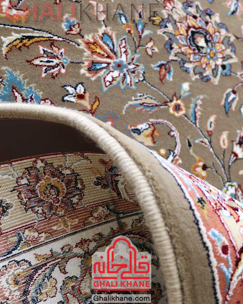 فرش ماشینی مشهد کد 722086 گردویی