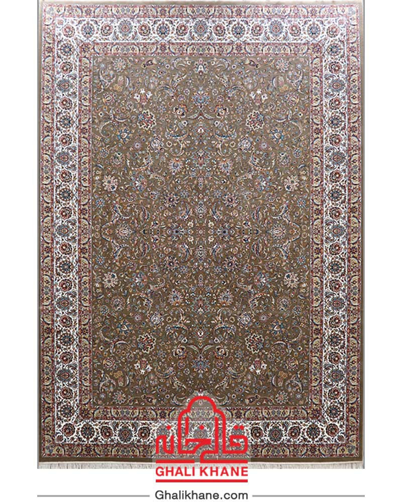 فرش ماشینی مشهد کد 722086 گردویی