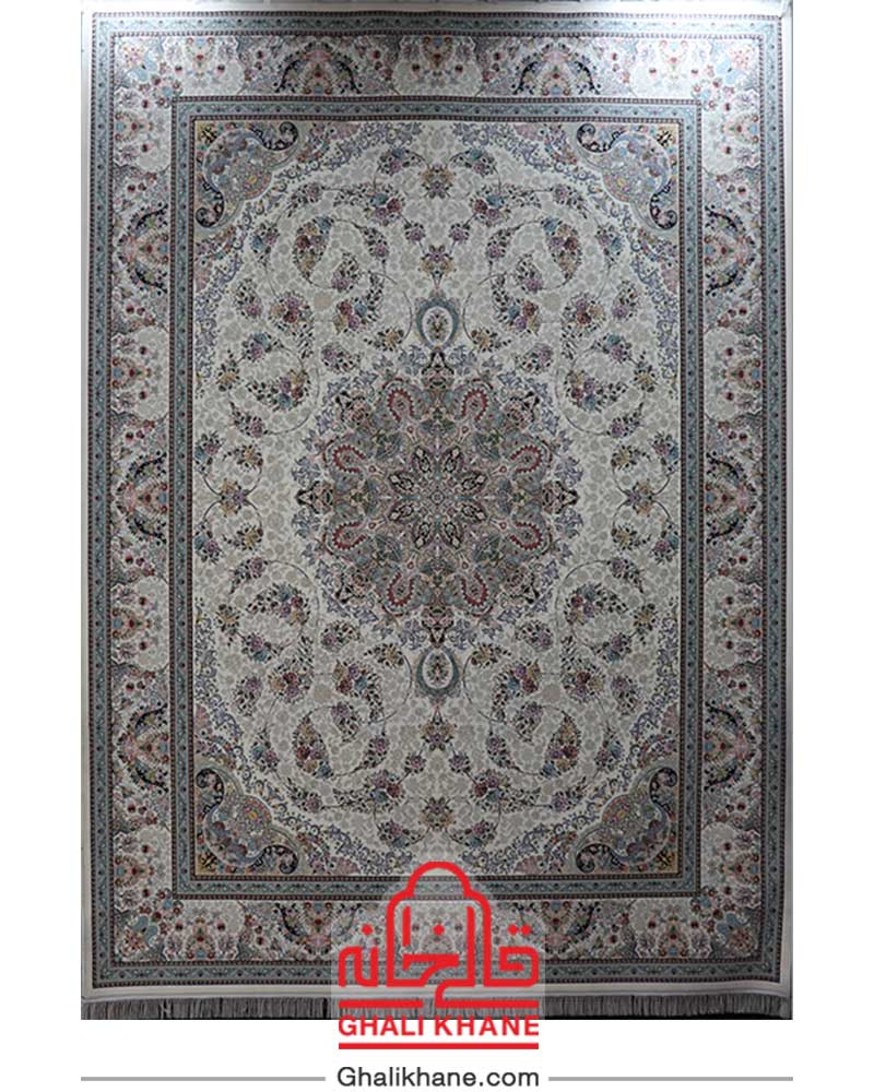 فرش مشهد کد 515014 کرم