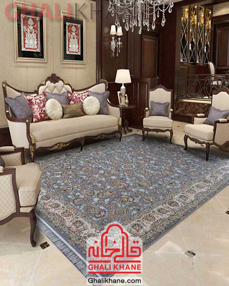 فرش مشهد 1500 شانه کد 815016 فیلی