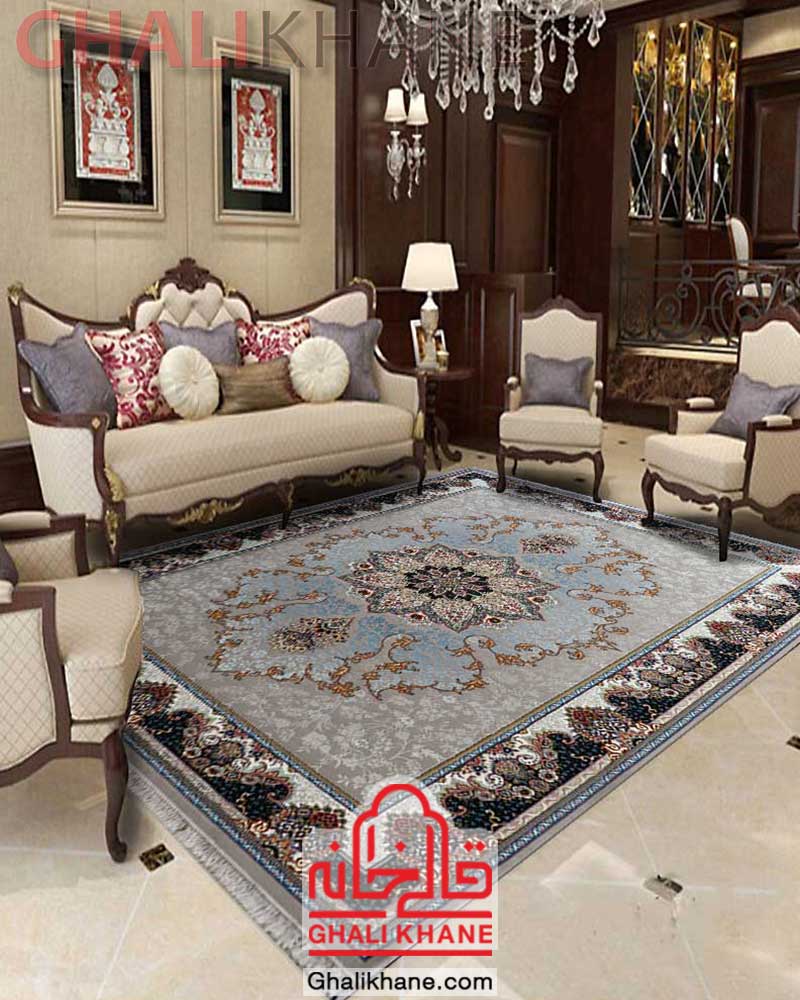 فرش نگین مشهد کد 2598 هیوا فیلی