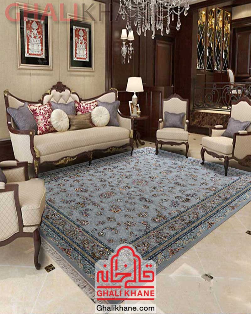 فرش مشهد کد 722130 طوسی
