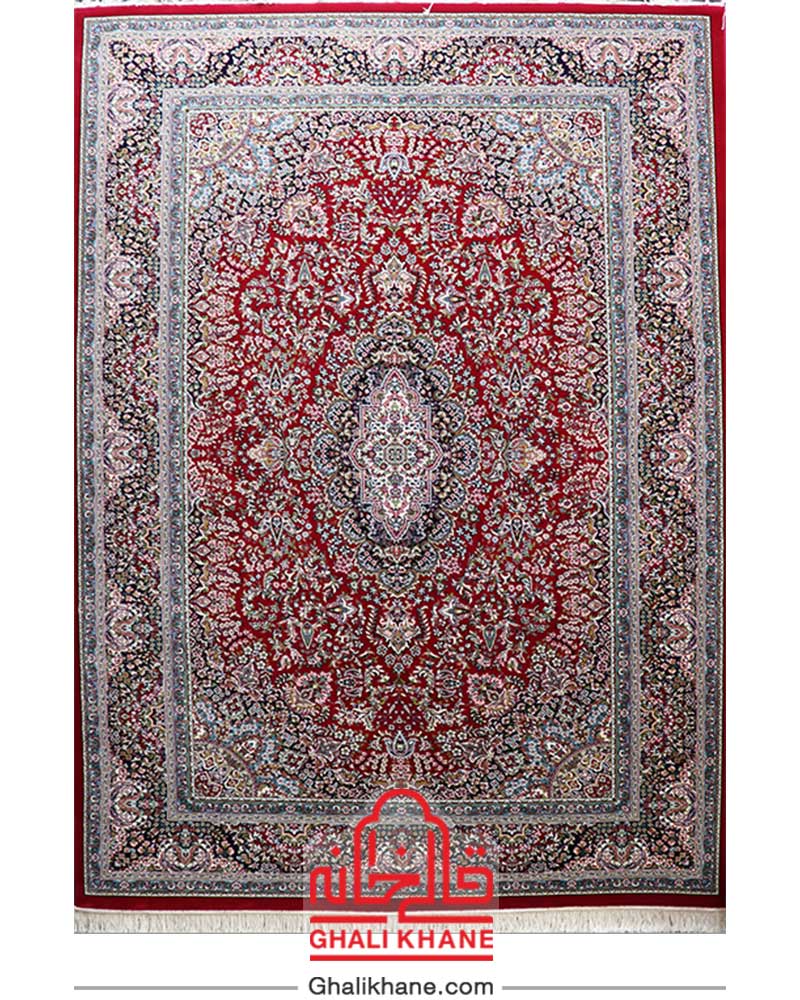 فرش زمرد مشهد 500 شانه کد 18110 لاکی