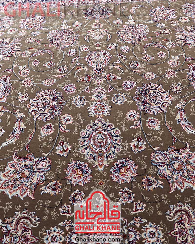 فرش زمرد مشهد کد 25010 گردویی