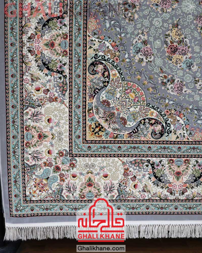 فرش مشهد 1500 شانه کد 515014 فیلی