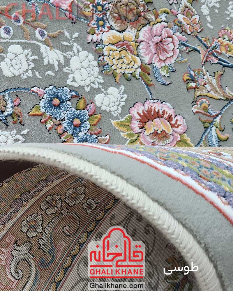 فرش نگین مشهد کد 1011 طوسی