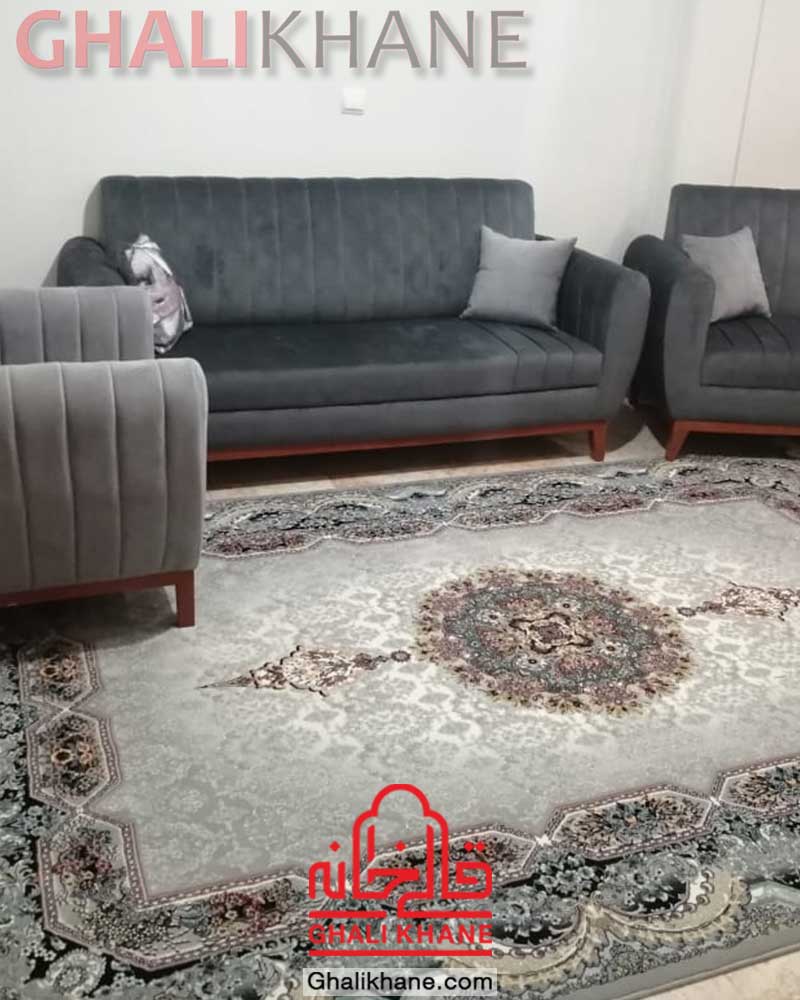 فرش ماشینی مشهد طرح هالیدی طوسی