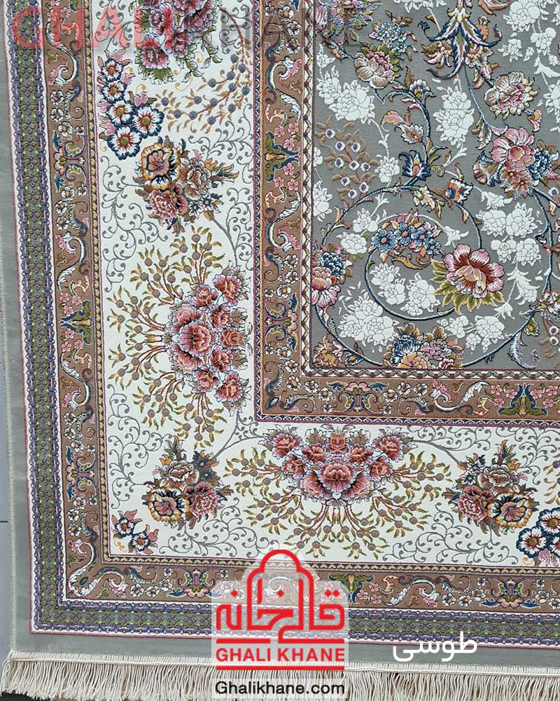 فرش نگین مشهد کد 1011 طوسی