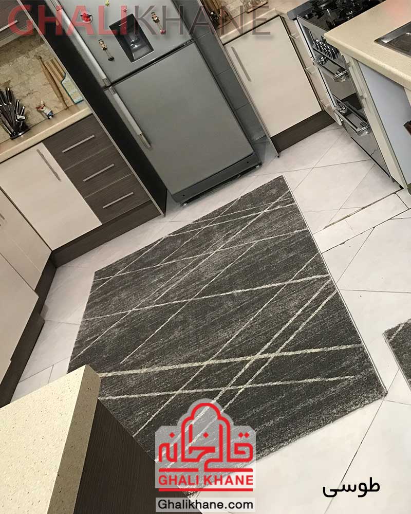 فرش ساوین کد 4083 طوسی