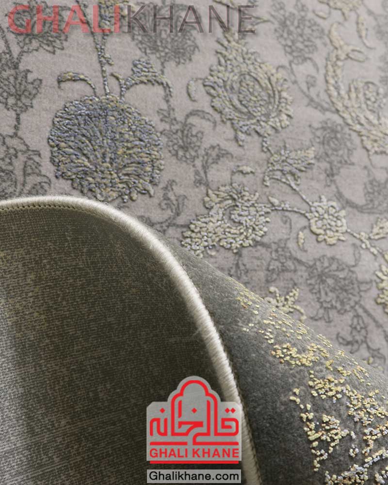 فرش 1200 شانه طوسی