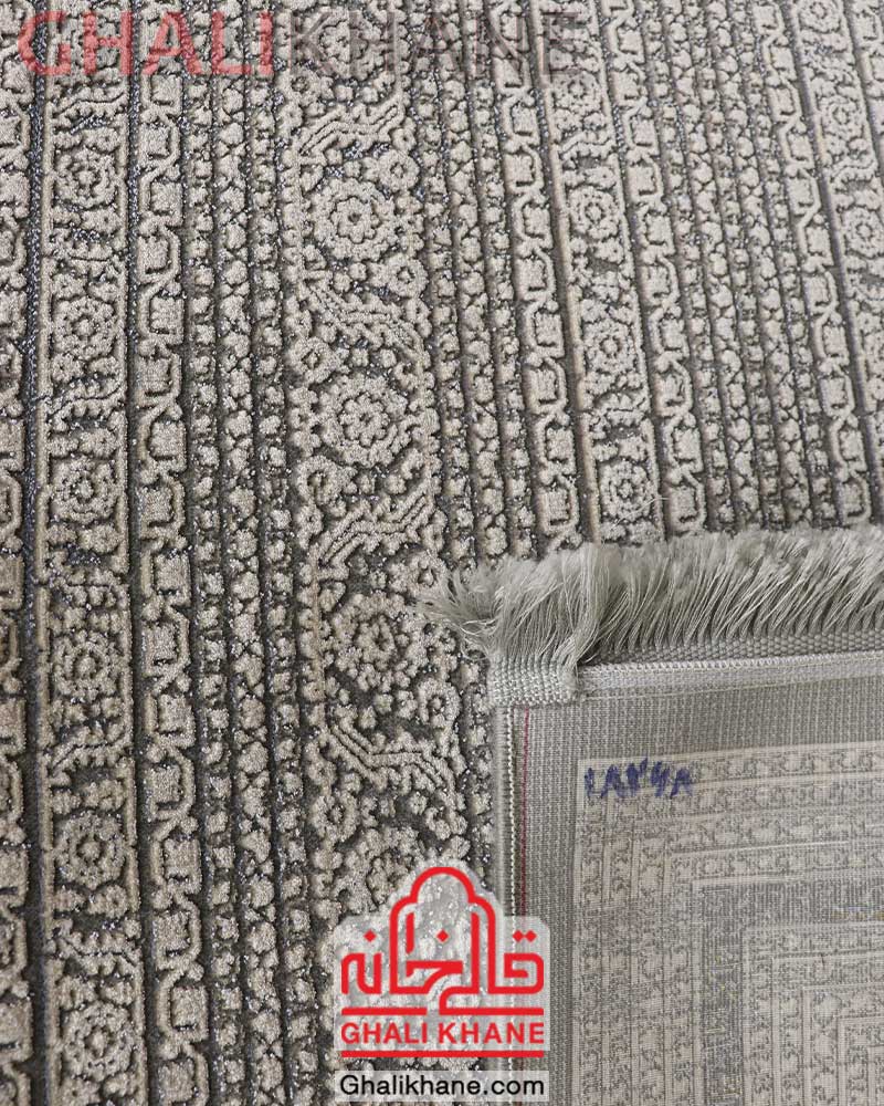 فرش فانتزی طوسی
