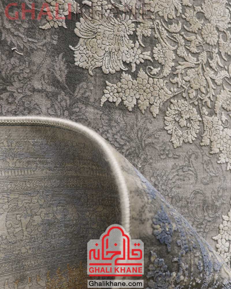 فرش 1200 شانه طوسی جدید