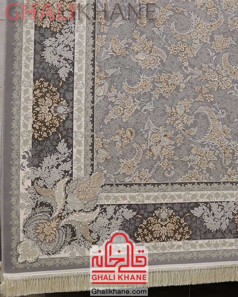 فرش ساوین کد 7611 طوسی