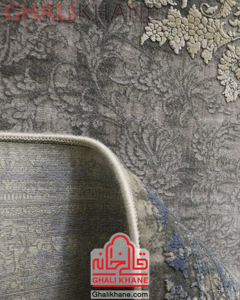 فرش 1200 شانه طوسی جهیزیه