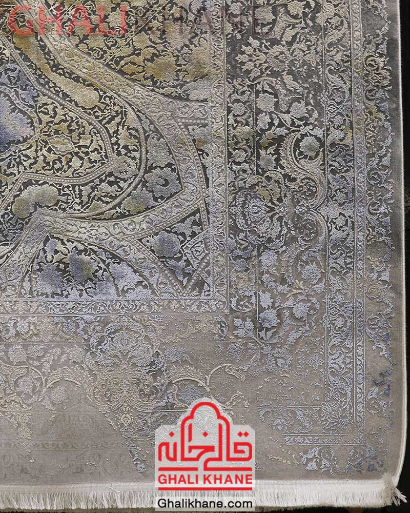 فرش مدرن 1200 شانه طلایی